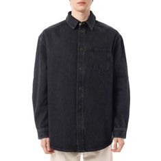 LOEWE 26SS Anagram Denim Overshirt H526Y1DX02 1100 애너그램 오버셔츠 썸네일 1