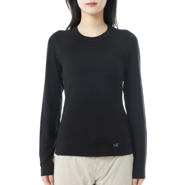 ARC`TERYX 사토로 메리노 울 크루 우먼 ATPFW08474/BLK SATORO MERINO WOOL CREW W - Arcteryx