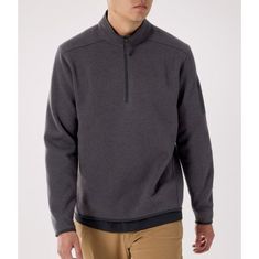 ARC`TERYX 커버트 1/2 짚넥 맨 ATPFM10360/BHE COVERT ZIP M 썸네일 1