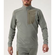 ARC`TERYX 로 LT 짚 넥 맨 ATPFM09425/FTT RHO ZIP NECK M 썸네일 1