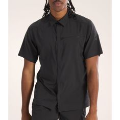 ARC`TERYX 26SS 스카이라인 셔츠 SS 맨 ATQSM10621/BLK SKYLINE SHIRT M 썸네일 1