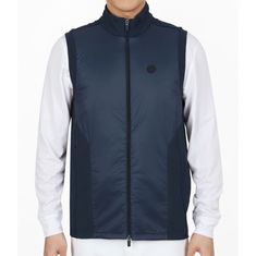 G/FORE STRETCH TECH INTERLOCK PERFORMER VEST G4MA23O49O-TWLT 남성 스트레치 테크 인터로크 퍼포머 베스트 썸네일 1