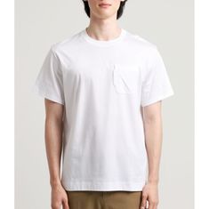 G/FORE MENS COTTON INTERLOCK EVERYDAY TEE GMT000006-SNOW 남성 코튼 인터락 에브리데이 티셔츠 썸네일 1