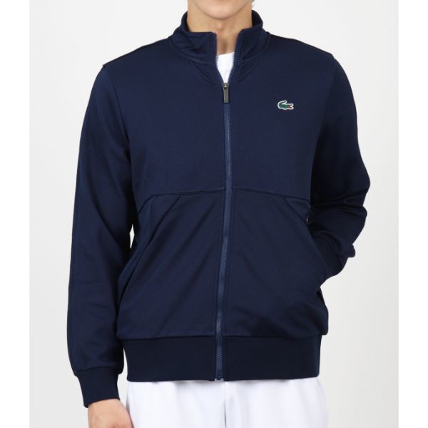 LACOSTE Sports Classic Fit Stretch Sweat Zip-Up Jacket SH3444-5FS 스포츠 클래식 핏 스트레치 스웨트 집업 자켓 - Lacoste