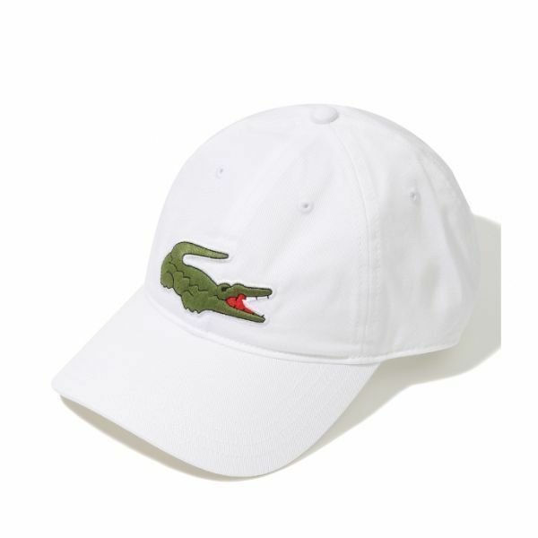 LACOSTE Unisex Adjustable Organic Cotton Twill Cap RK9871-001 오가닉 코튼 트윌 캡 - Lacoste