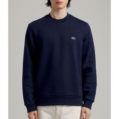 LACOSTE Organic Brushed Cotton Sweatshirt SH9608-166 오가닉 코튼 스웨트셔츠 썸네일 1