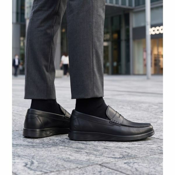 ECCO 26SS S LITE MOC M 540534-01001 남성 라이트 모카신 - Ecco