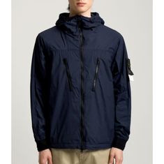 STONE ISLAND 40425 Skin Touch Nylon-TC Hooded Jacket_Packable 801540425 V0020 스킨 터치 나일론-TC 후드 자켓_패커블 썸네일 1