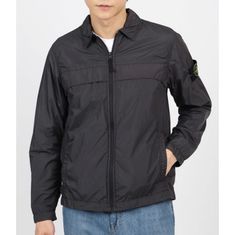 STONE ISLAND 10522 Crinkle Reps R-NY Overshirt_Regular Fit 801510522 V0065 크링클 랩스 오버셔츠_레귤러핏 썸네일 1