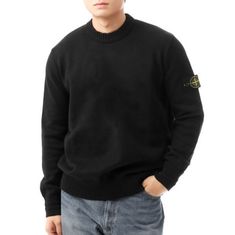 STONE ISLAND 506A2 Winter Cotton Sweater 8115506A2 V0029 윈터 코튼 니트 썸네일 1