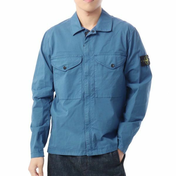 STONE ISLAND 10210 Supima® Cotton Twill Stretch-TC Overshirt 811510210 V0024 수피마 코튼 트윌 스트레치-TC 오버셔츠 - Stone Island