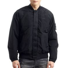 STONE ISLAND 44919 Nylon Metal In Econyl® Blouson 811544919 V0029 나일론 메탈 에코닐® 블루종 재킷 썸네일 1