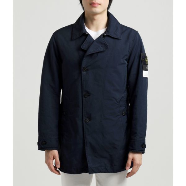 STONE ISLAND David-TC Anti Drop Short Trench Coat811542149 A0020 다비드-TC 안티드롭 쇼트 트렌치 코트 - Stone Island