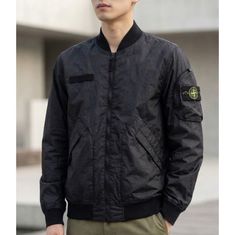 STONE ISLAND 4100004 Membrana 3L TC Bomber Jacket K1S15 S0A21 V0029 멤브라나 봄버 재킷 썸네일 1