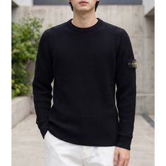 STONE ISLAND 5100053 Full Rib Rws Wool Sweater K2S15 S00C2 V0029 풀 리브 울 스웨터 썸네일 1