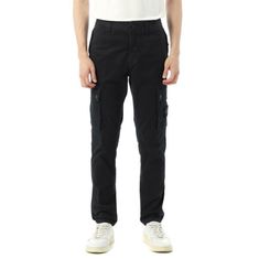 STONE ISLAND 3100034 Stretch Organic Broken Twill Cotton Old Effect Slim-Fit Cargo Pants K2S15 S00L1 V0129 스트레치 오가닉 브로큰 트윌 코튼 올드 이펙트 슬림 핏 카고 팬츠 썸네일 1