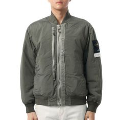 STONE ISLAND 4100038 Nylon Metal In Econyl Bomber Jacket K2S154100038 S0019 V0054 나일론 메탈 인 에코닐 봄버 자켓 썸네일 1