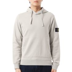 STONE ISLAND 26SS 6100062 Organic Cotton Fleece Regular-fit Hood Sweatshirt L1S15 S0051 V0061 오가닉 코튼 플리스 레귤러 핏 후드 스웻셔츠 썸네일 1