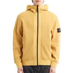 STONE ISLAND 26SS 6100058 Organic Cotton Waffle Fleece Regular-fit Zip-Up Hooded Sweatshirt L1S15 S0044 V0034 오가닉 코튼 와플 플리스 레귤러 핏 집업 후드 스웻셔츠 썸네일 1