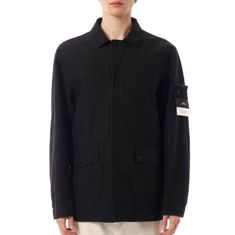STONE ISLAND 26SS A100007 Bonded Linen-TC_S.I. Ghost Coach Jacket With Anti-Drop L1S15 S0F35 V0029 본디드 린넨-TC_S.I. 고스트 안티드롭 코치 자켓 썸네일 1