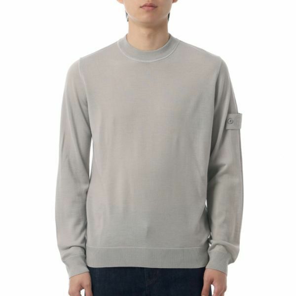 STONE ISLAND 26SS 5100074 Pure Light RWS Wool Ghost Piece Sweater L1S15 S00FC V0064 퓨어 라이트 울 고스트 피스 스웨터 - Stone Island