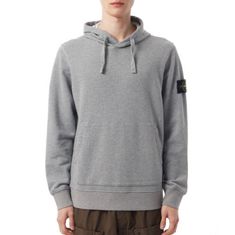 STONE ISLAND 26SS 6100062 Organic Cotton Fleece Regular-fit Hood Sweatshirt L1S15 S0M51 V0M64 오가닉 코튼 플리스 레귤러 핏 후드 스웻셔츠 썸네일 1