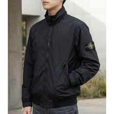 STONE ISLAND 26SS 4100111 Crinkle Reps NY Wind Resistant & Antidrop Jacket L1S15 S0A23 V0029 크링클 랩스 나일론 윈드 레지스턴트 안티드롭 자켓 썸네일 1