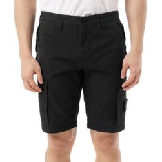 STONE ISLAND L100011 Cotton Logo Patch Cargo Shorts K1S15 S0010 V0029 로고 패치 카고 반바지 썸네일 1