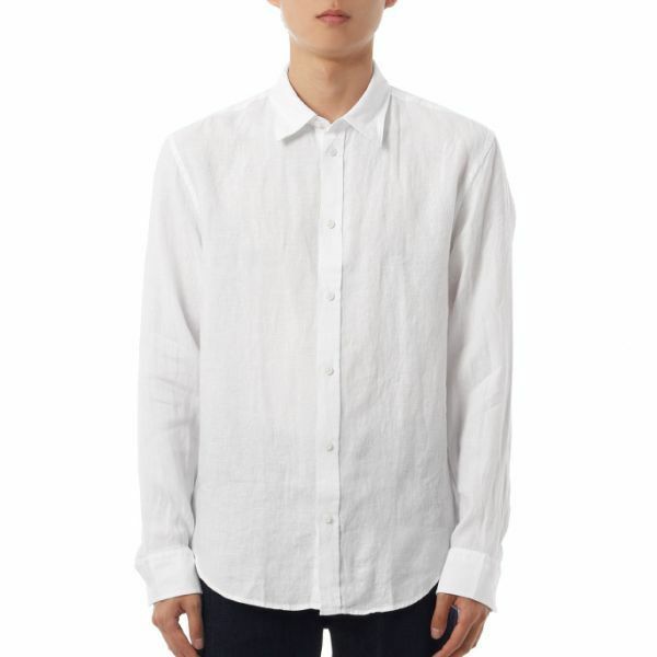 J.LINDEBERG 26SS Zachary Clean Linen Shirt FMST15629-0000 남성 재커리 클린 린넨 셔츠 - J.Lindeberg