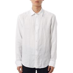 J.LINDEBERG 26SS Zachary Clean Linen Shirt FMST15629-0000 남성 재커리 클린 린넨 셔츠 썸네일 1