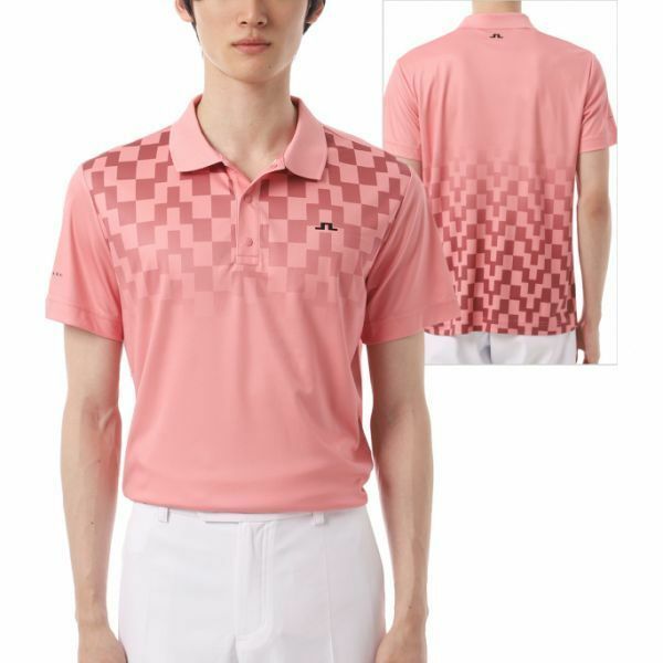 J.LINDEBERG 26SS Finn Print Polo GMJT15428-S232 남성 핀 프린트 폴로 - J.Lindeberg
