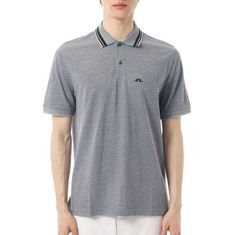 J.LINDEBERG 26SS Robbie Melange Polo FMJT15260-U242 남성 로비 멜란지 폴로 피케 썸네일 1