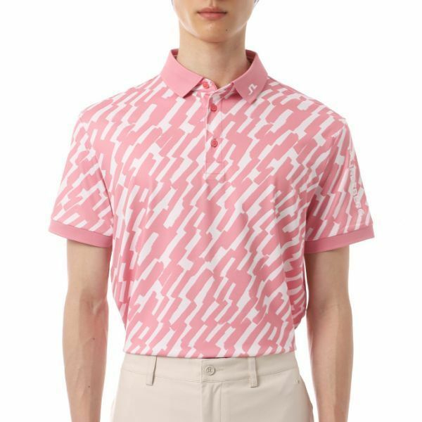 J.LINDEBERG 26SS Tour Tech Print Polo GMJT14652-S228 남성 투어 테크 프린트 폴로 - J.Lindeberg