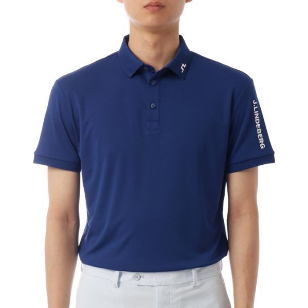 J.LINDEBERG 26SS Tour Tech Polo GMJT14647-O341 남성 투어 테크 폴로 - J.Lindeberg