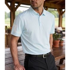 J.LINDEBERG 26SS Heath Polo GMJT14650-O576 남성 히스 폴로 썸네일 1