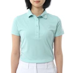 J.LINDEBERG 26SS Tour Tech Polo GWJT14814-O584 여성 투어 테크 폴로 썸네일 1
