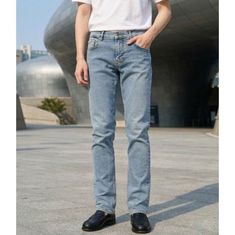 J.LINDEBERG Jay Active Light Indigo Jeans FMDP05712-6428 남성 제이 액티브 라이트 인디고 진 썸네일 1