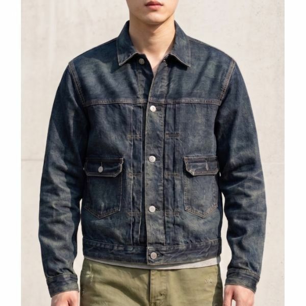 POLO RALPHLAUREN 26SS RRL 웨스트뷰 데님 트러커 재킷 782943801001 - Polo Ralph Lauren