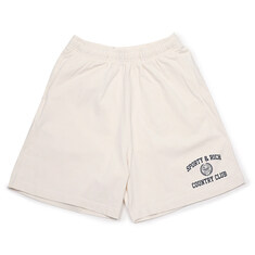 스포티앤리치 바시티 크레스트 짐 쇼츠 SH03976218WH37 썸네일 1