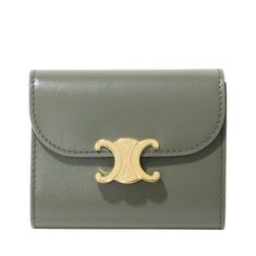 CELINE 26SS SMALL FLAP WALLET TRIOMPHE IN SHINY CALFSKIN 10D783DPV 15BC 샤이니 카프스킨 스몰 트리옹프 지갑 썸네일 1