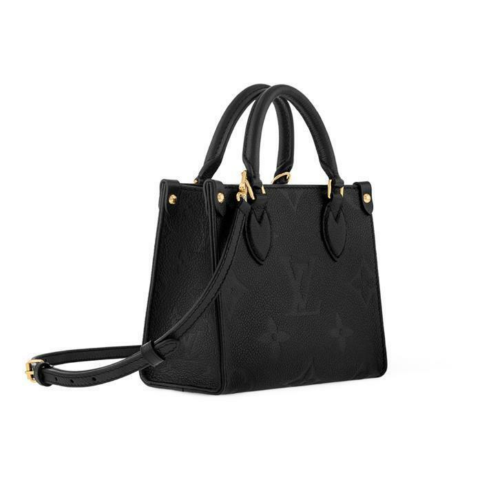 [밀라코/국내발송] 루이비통 온더고 MM 모노그램 앙프렝뜨 블랙 M45595 - Louis Vuitton