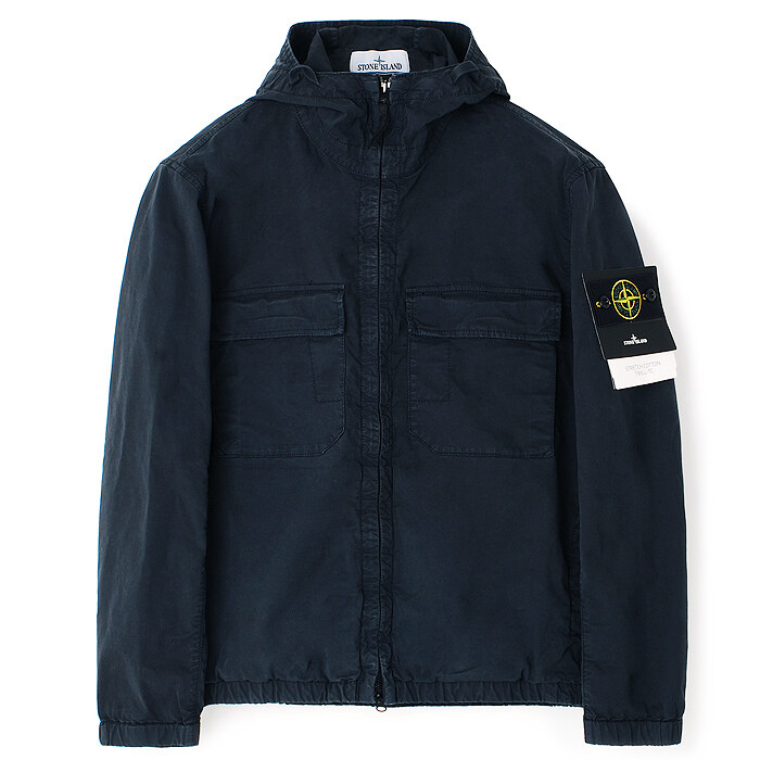 26SS 스톤 코튼 트윌 후드 자켓 네이비 L1S154100077 S0A10 V0020 - Stone Island