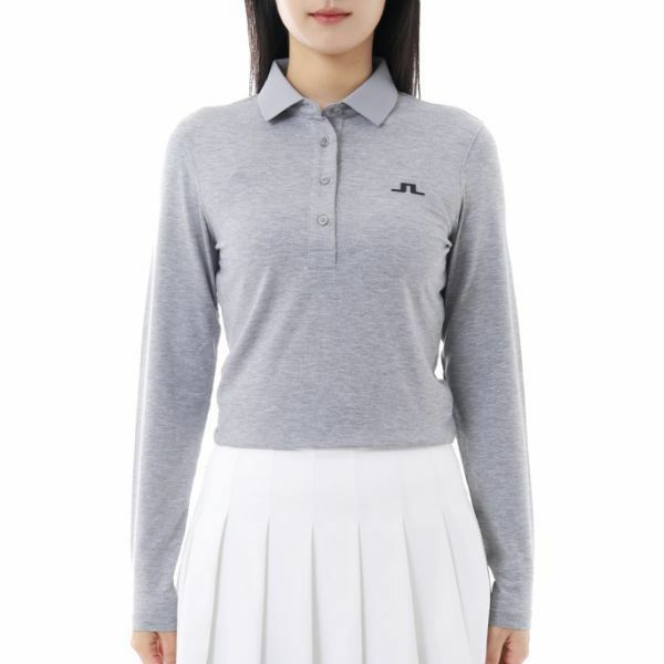 J.LINDEBERG Flor Long Sleeve Polo GWJT10709-U241 여성 플로어 긴팔 폴로 - J.Lindeberg