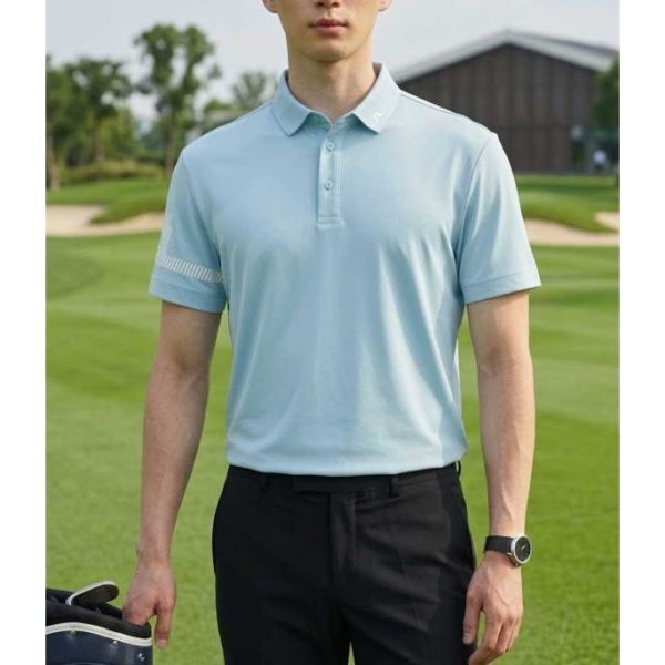 J.LINDEBERG 26SS Heath Polo GMJT14650-O127 남성 히스 폴로 - J.Lindeberg