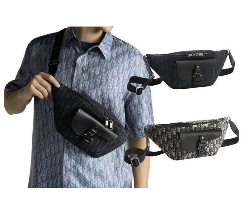 [백화점 풀셋] 디올 남자 새들 벨트 슬링백 힙색 가방 D1ADBO084YKS - Louis Vuitton