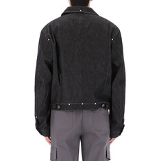 국내배송 26SS 르메르 트러커 데님 자켓 OW1234 LD1061 BK965 썸네일 2