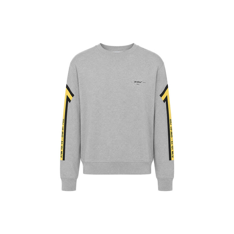 15주년 에로스 크루넥 맨투맨 멜란지그레이 OMBA025E18192025 0760 - Off White