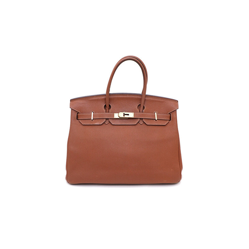 에르메스 카멜 금장 벌킨35 토트백 Y kk75391900 - Hermes
