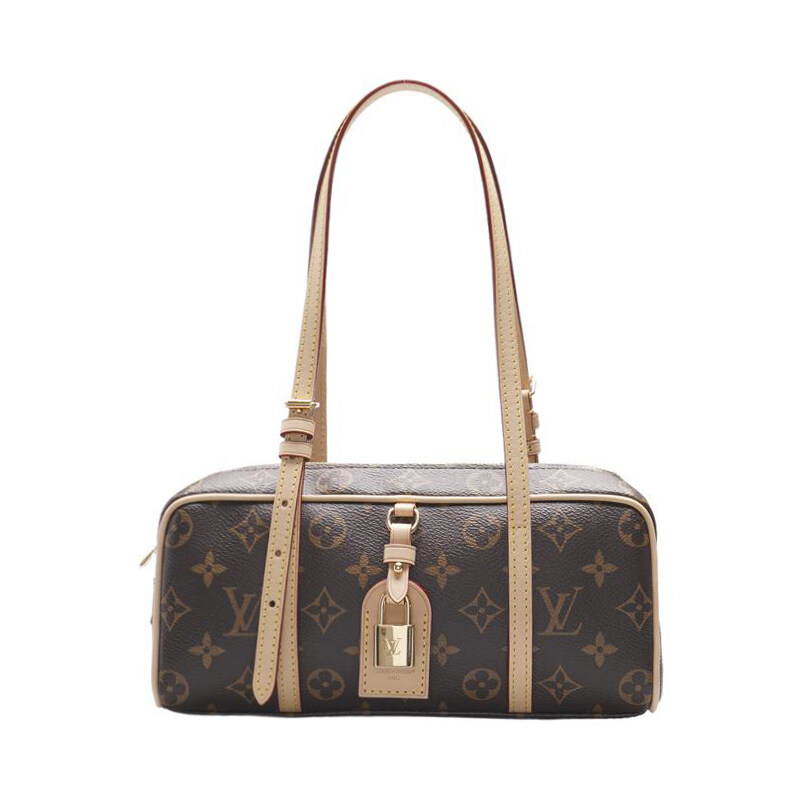 브라운 모노그램 행 온 숄더백 - Louis Vuitton