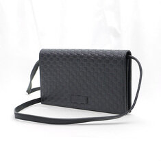 Gucci(구찌) 466507 블랙 GG로고 마이크로시마 레더 클러치 크로스백 썸네일 2